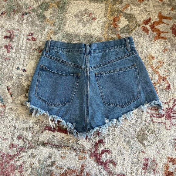 Love Tree Blue Denim Shorts - Picture 2 of 2